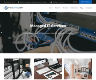 SYNCMybiz.com(SyncSystems Consulting Services) Screenshot
