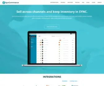 SYncommerceapp.com(SynCommerce) Screenshot