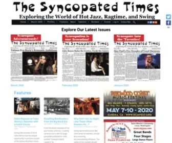 SYncopatedtimes.com(The Syncopated Times) Screenshot