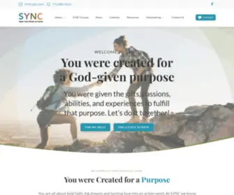 SYNcreno.org(Seek Your Niche in Christ) Screenshot