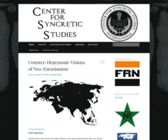 SYNcreticstudies.com(Discipline Cogitation Analysis) Screenshot