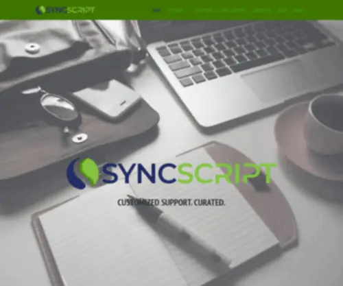 SYNCScript.com(Transcription Services) Screenshot