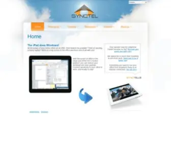 SYNctel.be(Home) Screenshot