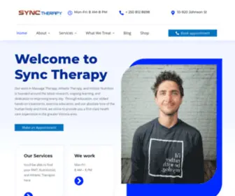 SYNCtherapy.ca(Our Therapist) Screenshot