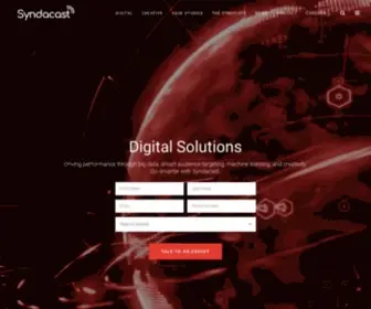 SYndacast.com(Global & Local Digital Performance Marketing Agency) Screenshot