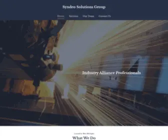 SYndeosg.com(Syndeo Solutions Group) Screenshot