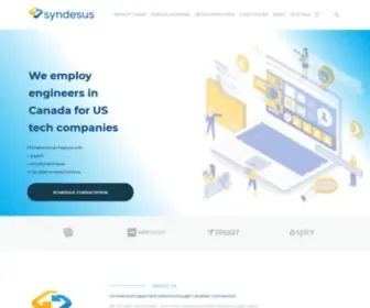 SYndesus.com(Canadian PEO & Recruiting Services) Screenshot