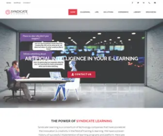 SYndicatelearning.com(Syndicate Learning) Screenshot