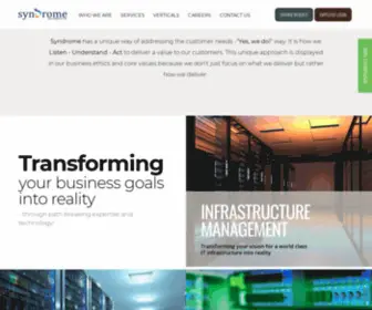 SYNdrometech.net(Enterprise Technology) Screenshot