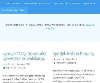 SYNDYklublin.pl(Syndyk Lublin) Screenshot