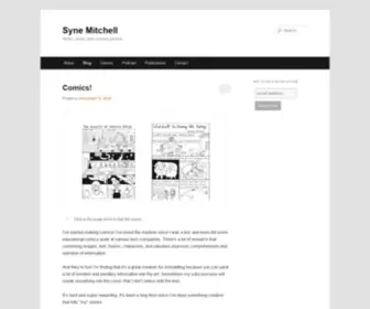 Synemitchell.com(Syne Mitchell) Screenshot