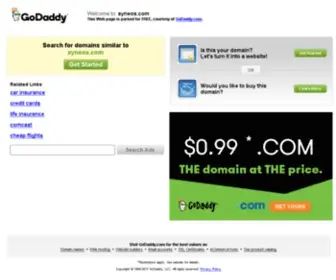 Syneos.com(EasyDNS Parked Page for) Screenshot