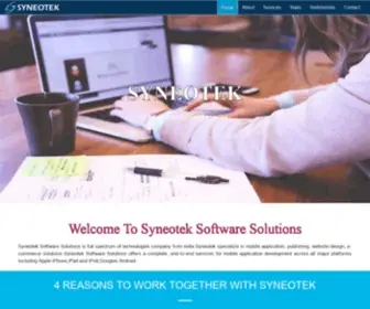 Syneoteksoft.com(Mobile App Development Company in India) Screenshot