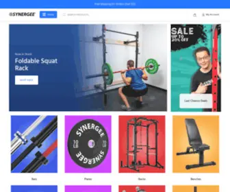 Synergeefitness.com(Synergee Fitness USA) Screenshot