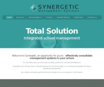 Synergetic.net.au(Your total school management solution) Screenshot