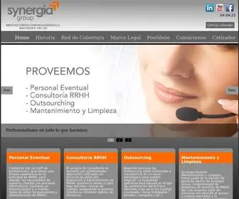 Synergiagroup.com.ar(synergiagroup) Screenshot