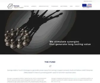 SynergiahellenicFund4.com(Synergia Hellenic Fund IV) Screenshot