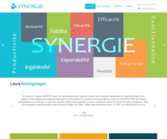 Synergie.ma(Synergie) Screenshot