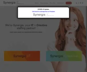 Synergishr.com(Synergis HR) Screenshot