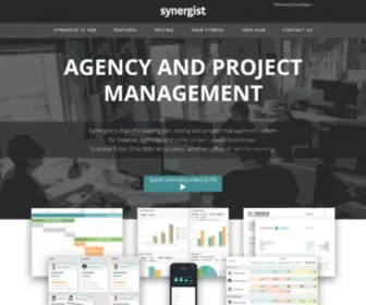 Synergist.co.uk(Grow intelligently) Screenshot