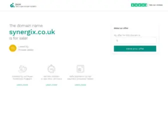 Synergix.co.uk(synergix) Screenshot