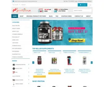 Synergize.pk(Pakistan's #1 Online Fitness and Supplement Store) Screenshot