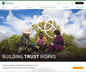 Synergos.org(Home) Screenshot
