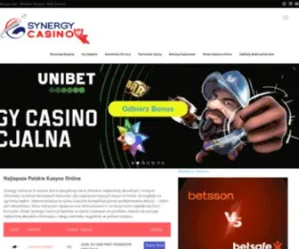 Synergy-Casino.pl(Gry kasynowe online 100% bonus powitalny) Screenshot