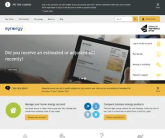 Synergy.net.au(Perth & WA’s Largest Energy Provider) Screenshot
