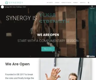 Synergy180.com(Strength Yoga HIIT) Screenshot