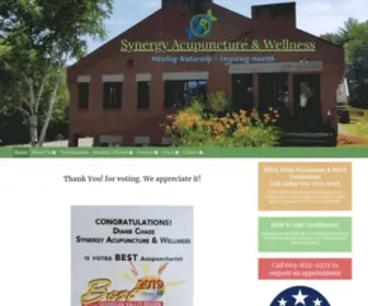 Synergyacupuncture-NH.com(Diane Chase) Screenshot