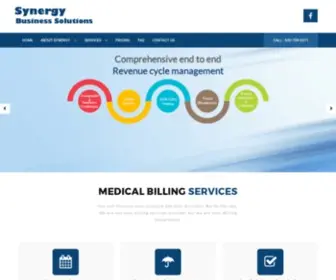 Synergyb.com(Synergy Business Solutions) Screenshot