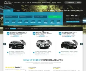 Synergycarleasing.co.uk(Car Leasing UK) Screenshot