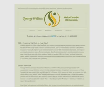 Synergycbd.com(Medical Cannabis) Screenshot