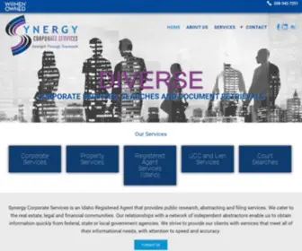 Synergycs.us(Synergy Corporate Services) Screenshot