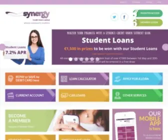 Synergycu.ie(Synergy Credit Union) Screenshot