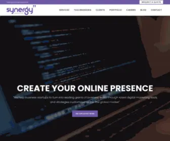 Synergydigital.me(Synergy Communications LLC) Screenshot