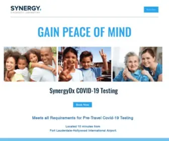 Synergydx.com(SynergyDx COVID) Screenshot