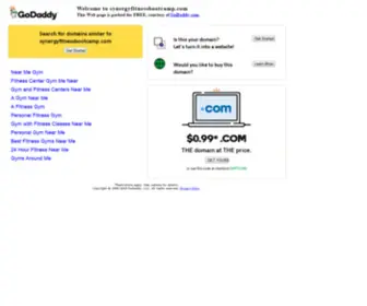 Synergyfitnessbootcamp.com(Synergy Fitness Boot Camp) Screenshot