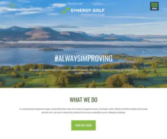 Synergygolf.ie(Synergy Golf) Screenshot