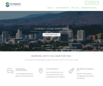 Synergyhm.com(Synergy Home Mortgage) Screenshot