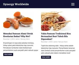 Synergyindonesiaku.com(Synergy Worldwide) Screenshot