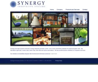 Synergyinnovativesystems.com(Synergy Innovative Systems web design) Screenshot