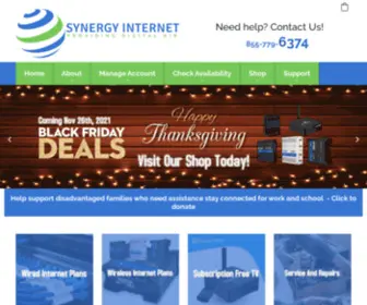 Synergyinternet.us(Unlimited High) Screenshot