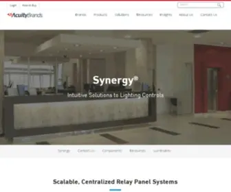 Synergylightingcontrols.com(Synergy®) Screenshot