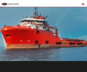 Synergymarine.com.my(Vessel Services Shipping Malaysia) Screenshot