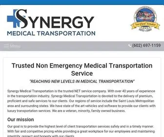 Synergymedicaltransportationgov.com(Synergy Medical Transportation LLC) Screenshot