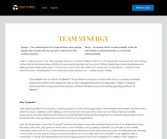 Synergymerge.com(Network Marketing) Screenshot