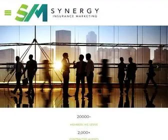 Synergynmo.com(Synergy Insurance Marketing) Screenshot