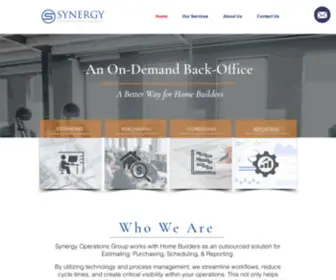 Synergyoperationsgroup.com(Synergy Website) Screenshot